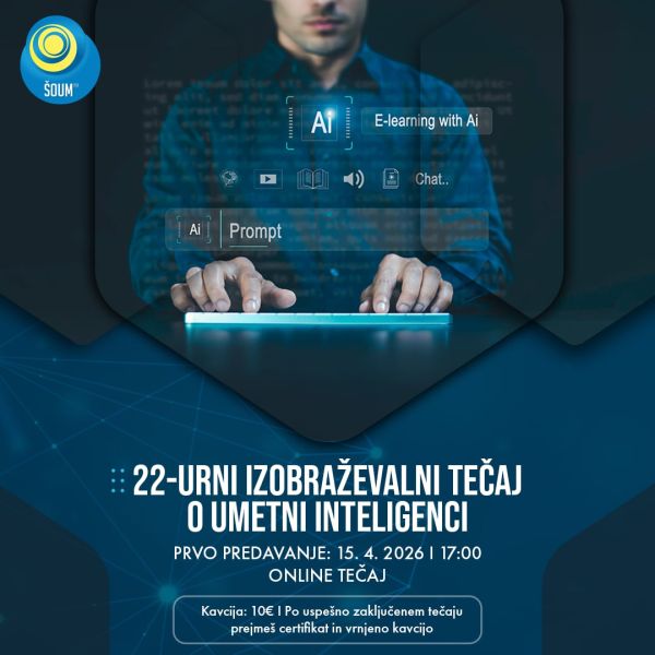 Izobraževalni tečaj o umetni inteligenci